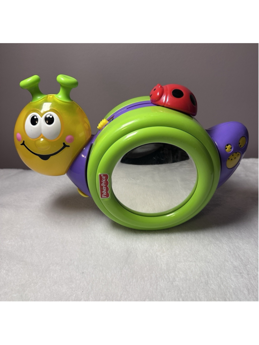 Fisher-Price Go Baby Go!™ 1-2-3 Musical Rocking Crawl-Along Snail #R8639 Works